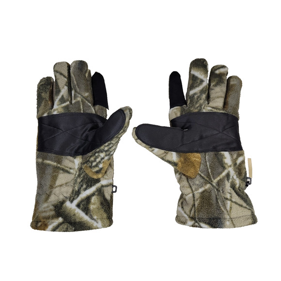 Outfitters Ridge Gloves Camo Green Woodlands Gorpcore Cold Warm Hunter Hunting - Picture 2 of 11